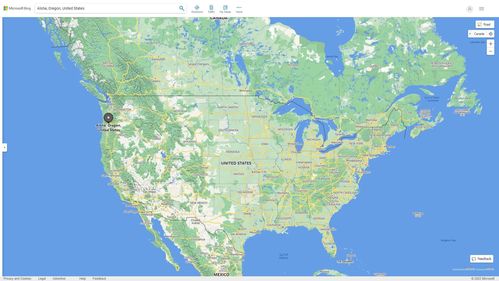 Where is Aloha in the US